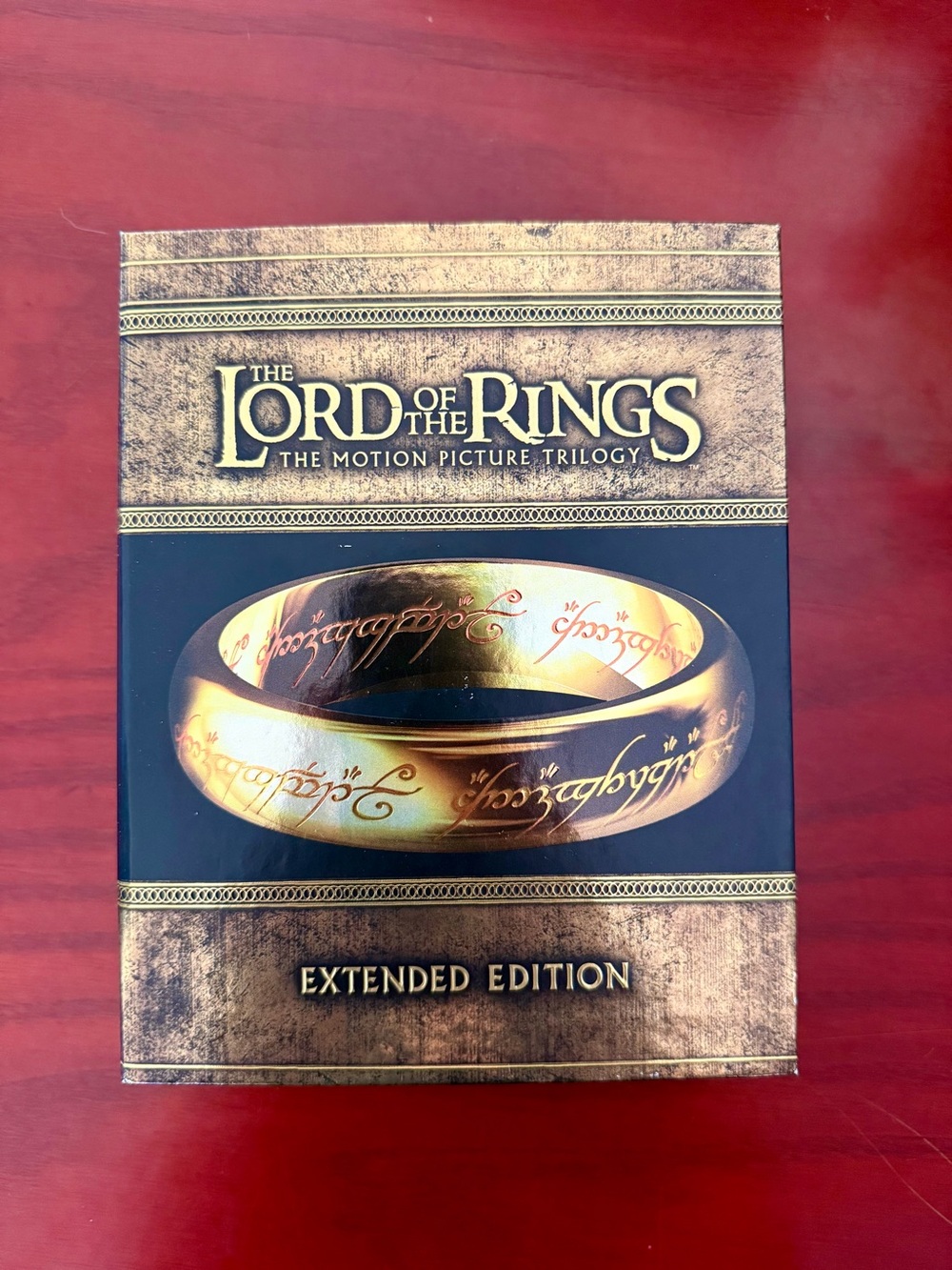Lord of The Rings Extended Edition Box Set Like NEW Blu-ray
